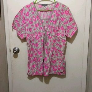 Women's scrub top